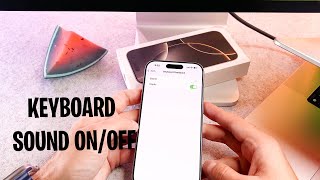 How To Turn Off Keyboard Sound On iPhone 16 Pro / iPhone 16 Pro Max