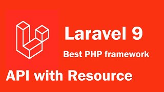 Laravel 9 tutorial - API with Resource