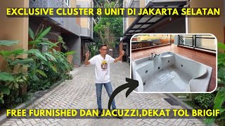 Rumah Baru Siap Huni di Jagakarsa Jakarta Selatan, Banyak Bonusnya Ada Jacuzzi di Area Rooftop