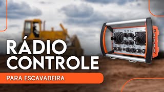 Radio Controle Spectrum 2 para Escavadeira Hyundai 260LC-9