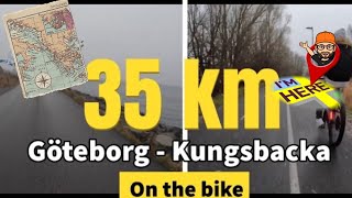 Cyklar Göteborg - Kungsbacka  25 dec 2022