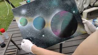 Making Spray Paint Art Live