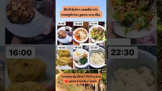 Receita saudável grátis no link da Descrição do Canal #emagrecer #dietas #dicas #saúde #shortsvideo