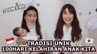 Tradisi Unik Rayakan 100 Hari Kelahiran Anak Campuran Indo-Jepang