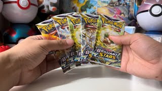 Pokémon Brilliant Stars Booster Box Opening part 4