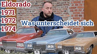 Wie unterscheiden sich Eldorados von '71, '72 und '74?