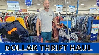 Thrifting on Goodwill Dollar Day