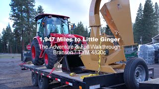 Oregon Road Trip on HWY 138 | Full Walkthrough of a Branson TYM 4820c