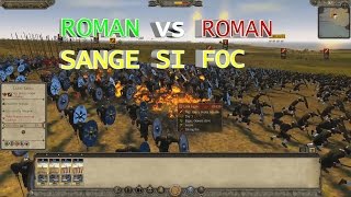 TOTAL WAR ATTILA ROMAN vs ROMAN - SANGE SI FOC⚔🗡🗡