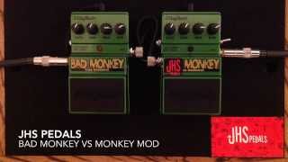 JHS Monkey Mod vs Digitech Bad Monkey Overdrive