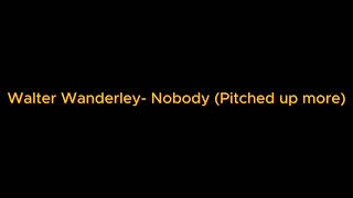 Walter Wanderley- Nobody (Pitched up More)