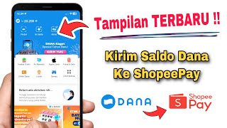 Cara TRANSFER DANA KE SHOPEEPAY Terbaru 2024