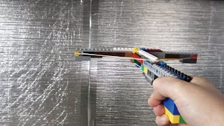 Working lego crossbow (SUPER RANGE)