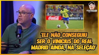 O QUE FALTA PARA VINICIUS JR SE TORNAR PROTAGONISTA NA SELEÇÃO?