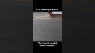 Hail forms in intense thunderstorm - Natural Disaster🌪️🌪️