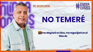 NO TEMERÉ   📺 Sábado/31/Agosto/2024 En Línea Con Dios