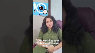 Is washing your eyes harmful for your eyes??