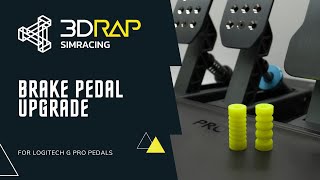 3DRAP BRAKE PEDAL UPGRADE FOR LOGITECH G PRO PEDALS