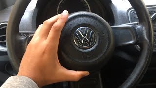 Tutorial, Como tirar a bolsa do Air bag vw up mpi e tsi.