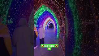 walking in the tunnels of light in Tehran City #iran #tehran