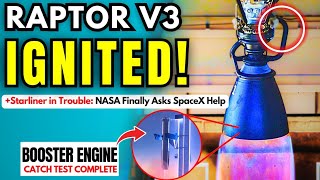 Raptor V3 Powers Up For The First Time! Starship Flight 5 Ready For Launch; But!