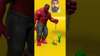 GTA V did Red Hulk crush Spidey #spiderman #stopmotion #marvel #gta #gta5 #animation #shortvideos