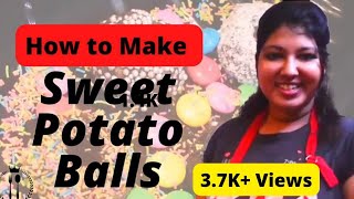 How to Make Sweet Potato Balls ||  Three Bohemians