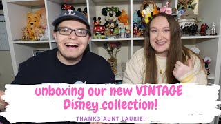 Unboxing Our New VINTAGE & PARK ITEMS Disney Collection! | INCREDIBLE Disney Items!