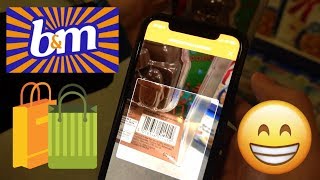 B&M BARCODE SCANNING FOR BARGAINS!