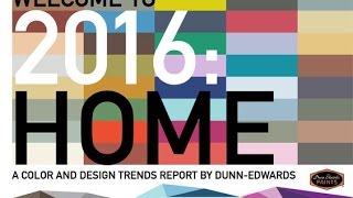 2016 Color Trends | Dunn-Edwards Paints