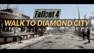 Fallout 4 Ambience - Walk to Diamond City (Ultrawide HD/2160p)