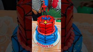 😂kandipa cake mela spiderman nikkanum / #youtubeshorts #spidermancake #bakingclass