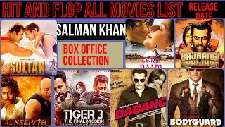 Salman Khan All Movies Hit And Flop | Salman Khan Movies from 1988 to 2023 | Salman Khan filmography