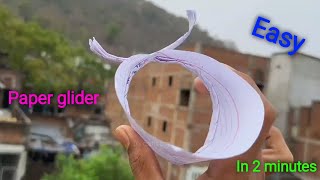 HOW TO MAKE A PAPER GLIDER 🪂 | EASY GLIDER | BEST GLIDER.