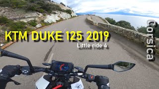 Ride on a cool road  | KTM Duke 125 2019 GPR+LeoVince [4K/RAW]