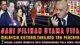 🔴 JADI PILIHAN FIFA❗️MALAYSIA,VIETNAM,THAILAND TAK PERCAYA SAMPAI BILANG BEGINI ?