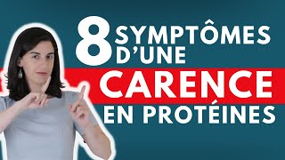 8 symptômes d'une carence en protéines