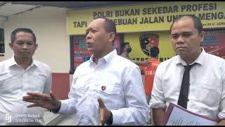 Polres Bengkayang Pres Release LPS Berkentoi dgn Muridnya, Selama 2 Pekan Diancam 15 Tahun Penjara