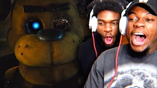 CORY?!!! FIVE NIGHTS AT FREDDY'S Official Trailer REACTION