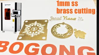 Small laser cutter for steel brass cutting I 300x300 fiber laser for steel jewelry cutting