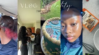 V L O G : life lately | EP 1 | [ installs,church ,events,hair] South African YouTuber